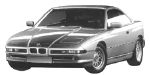 BMW E31 B2864 Fault Code